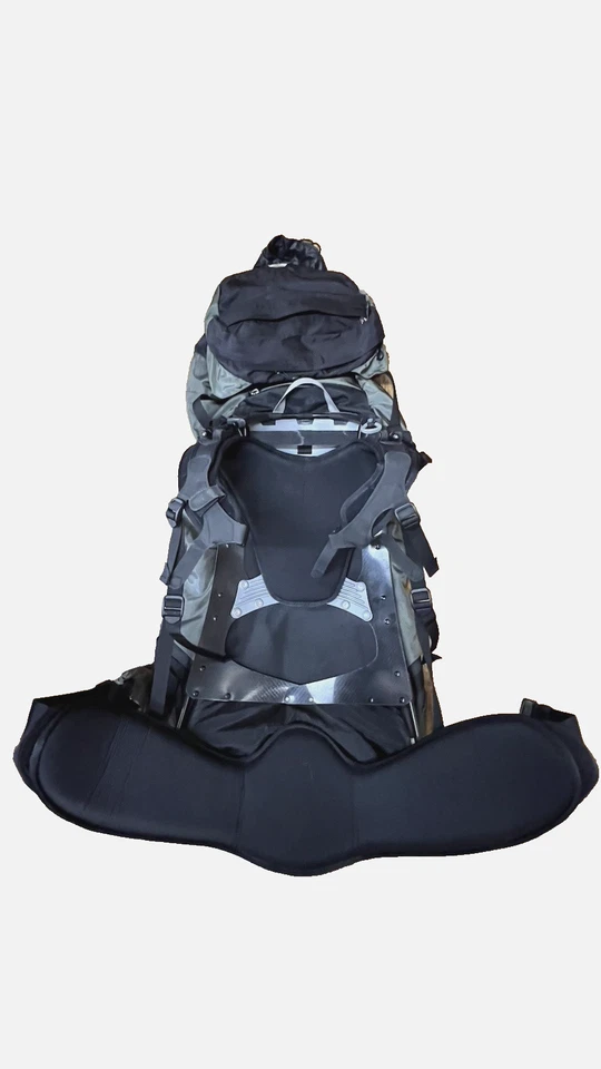 Mochila MOUNTAIN HARDWEAR sistema de montanhismo êxodo cinza 55L mochila - Imagem 3 de 4