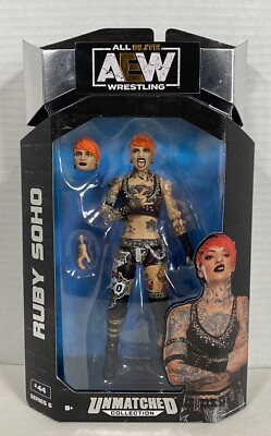 AEW Unmatched Collection Series 6 - Ruby Soho #44 - Wrestling Figure - NEW riot
