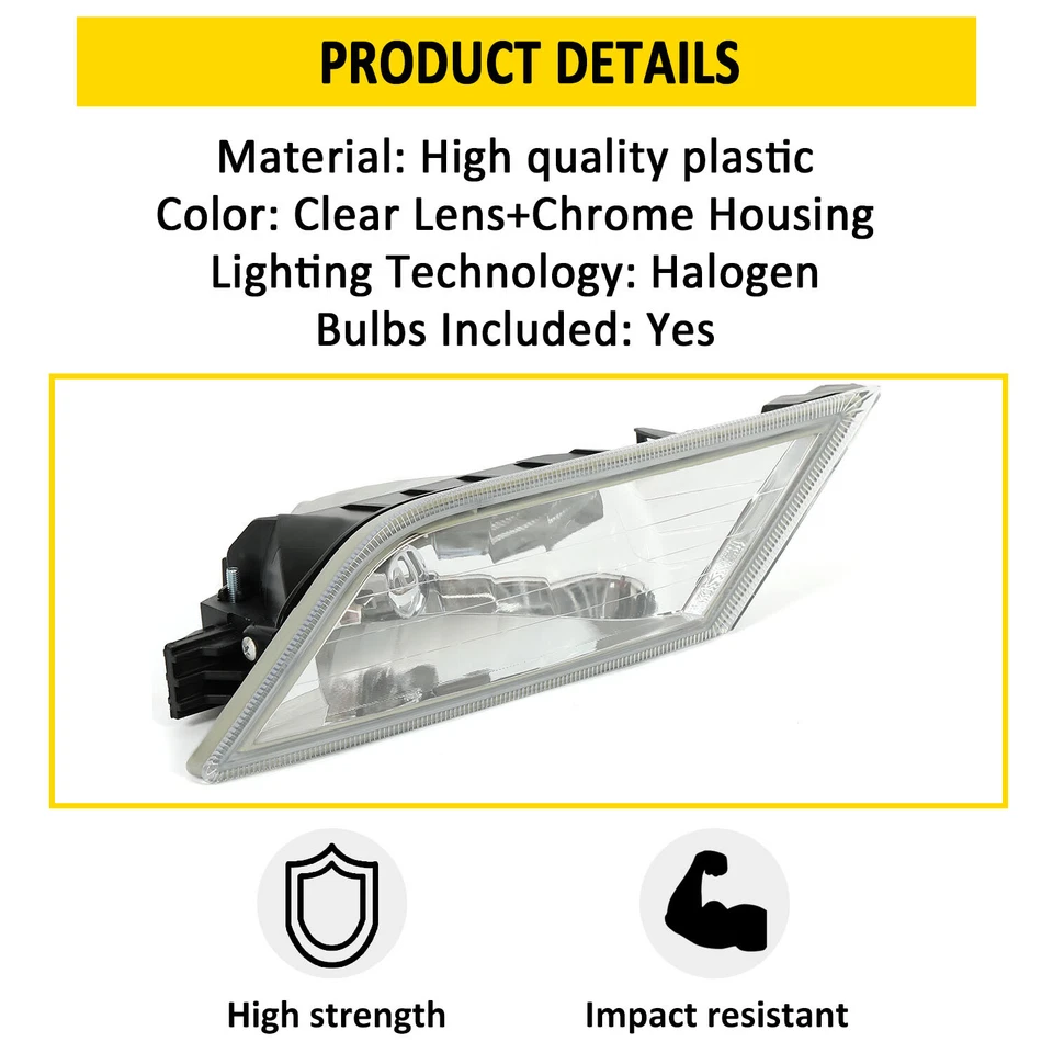 Par de luces antiniebla de conducción HECASA para Honda Odyssey 2011-2013 con cable + interruptor + bombillas Foto 4 de 4