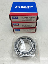 3 Pack SKF 6006-RS1/C3 Deep Groove Radial Ball Bearings 30 x 55 x 13mm