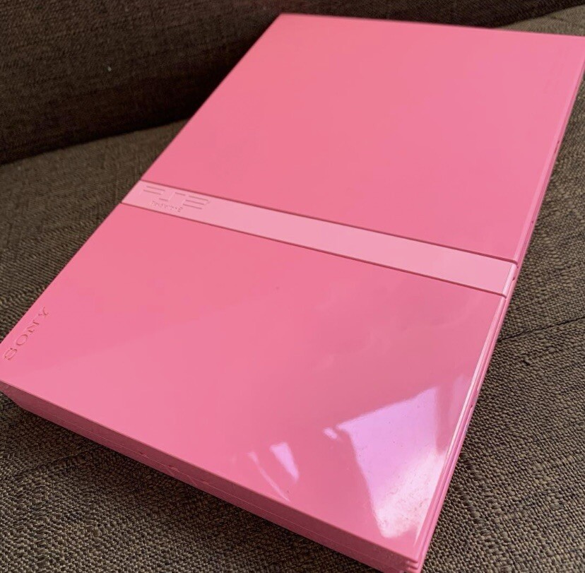 Sony Playstation 2 PS2 Slim Console Pink SCPH-77000 PK Limited
