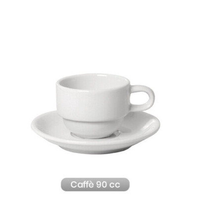 Arcoroc Hotelerie Tazzine Da Caffè In Vetro Opalino: Impilabili E Resistenti (6 Pezzi, 0,25 L)