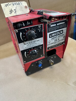 045-052(c) #3 Lincoln LN8 Wire Feeder, Control Box ,& Drive