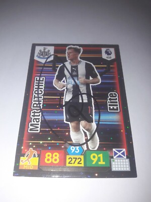 Trading Card signiert Matt Ritchie Newcastle United NEU 