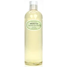 16 OZ WALNUT OIL ORGANIC COLD PRESSED 100% PURE REFINED 