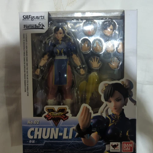 S.H. Figuarts SHF Street Fighter V Chun Li Lanzamiento Original
