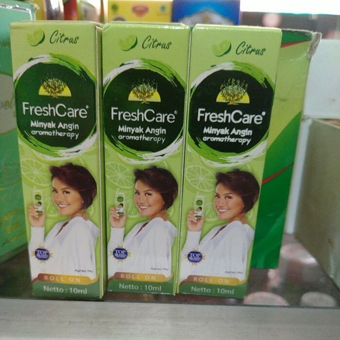 FRESHCARE CITRUS Medicated Oil Roll On Aromatherapy 4pcs