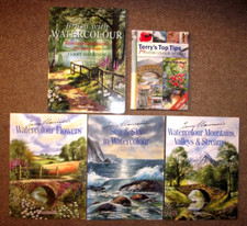 Terry Harrison Aquarell Malbücher Konvolut x...