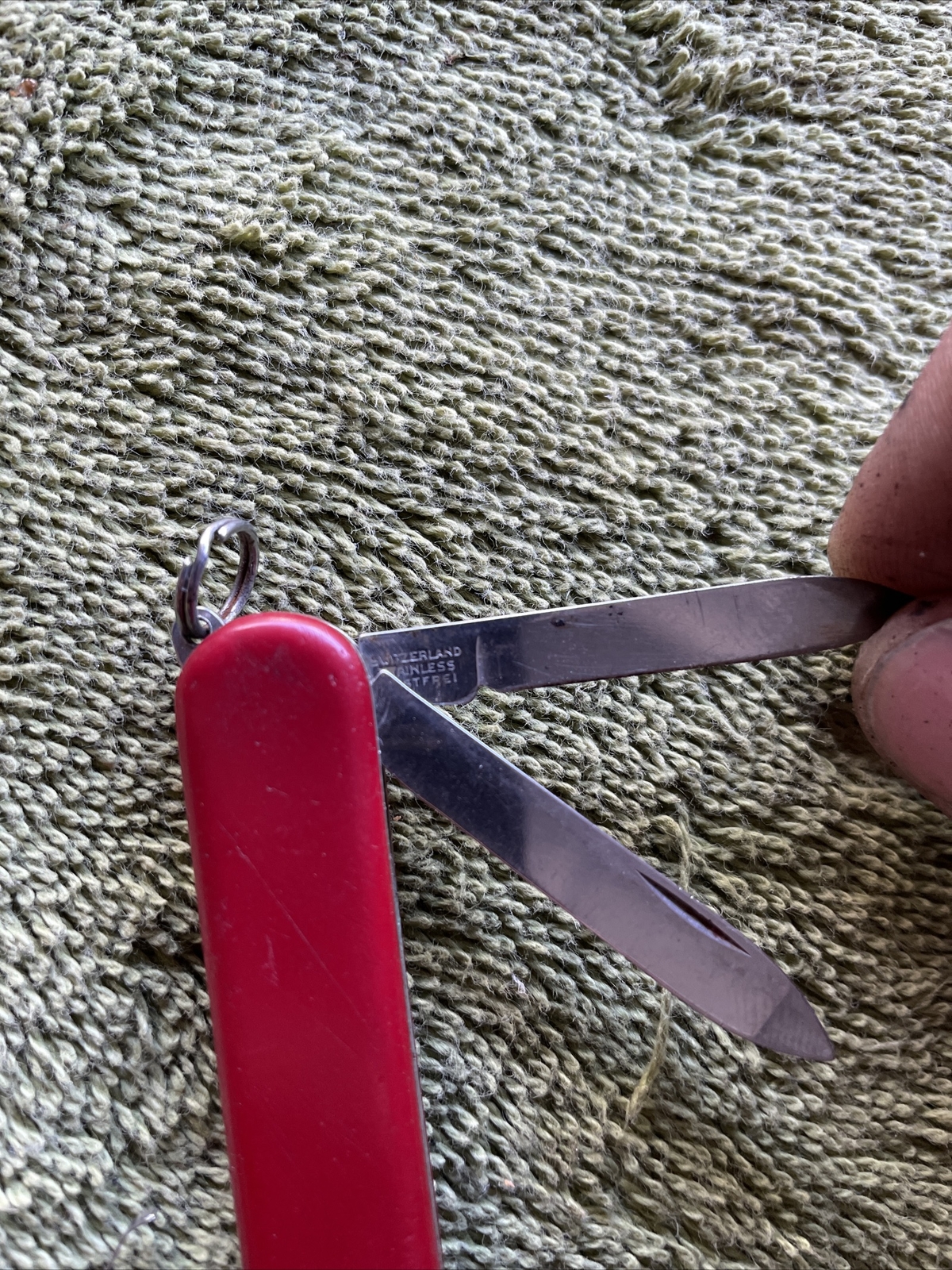 Vintage Victoria Hoffritz Swiss Army Knife Manicure Blade/Nail File