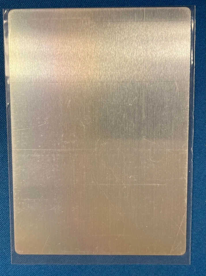 1/1 CRIS CARTER 1995 COLECCIONISTAS BORDE TARJETA IMPRESIÓN PRENSA PLACA MINNESOTA VIKINGOS Foto 2 de 2