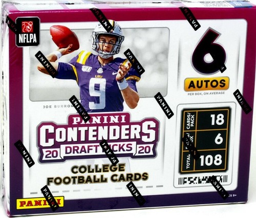 Hobby Box 2020 Panini Contenders Draft Picks card