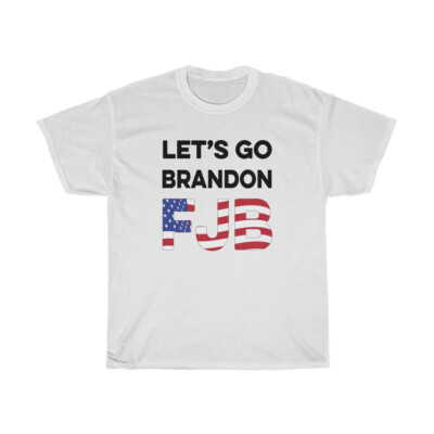 Let's Go Brandon FJB Biden Unisex Heavy Cotton Tee