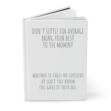 Hardcover Motivational Journal