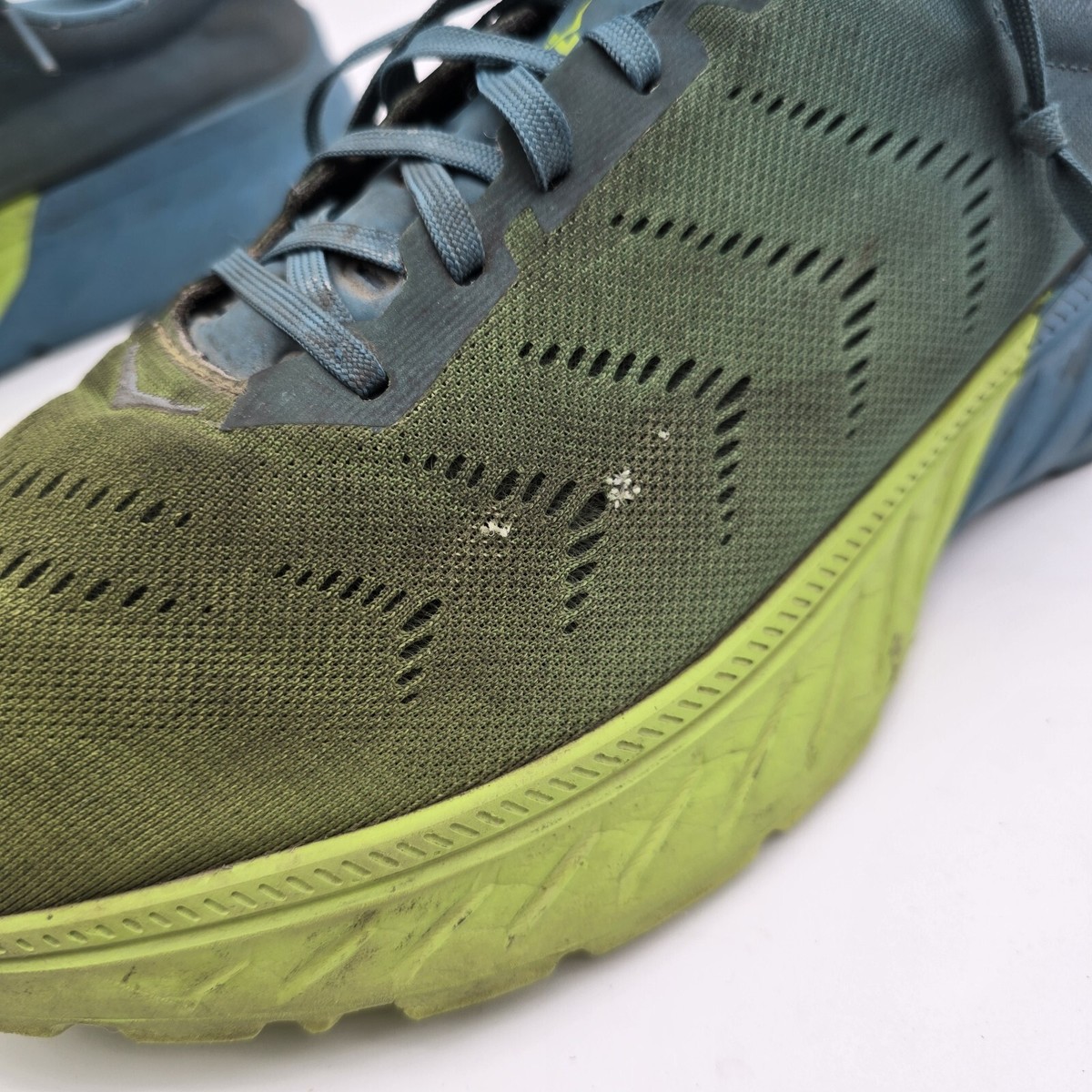 Hoka Mach 2 Mens 11.5 46 Green Blue Shoes Sneaker Athletic Training Running Hoka Mach 2 Mens 11.5 46 Green Blue Shoes Sneaker Athletic  main image 2