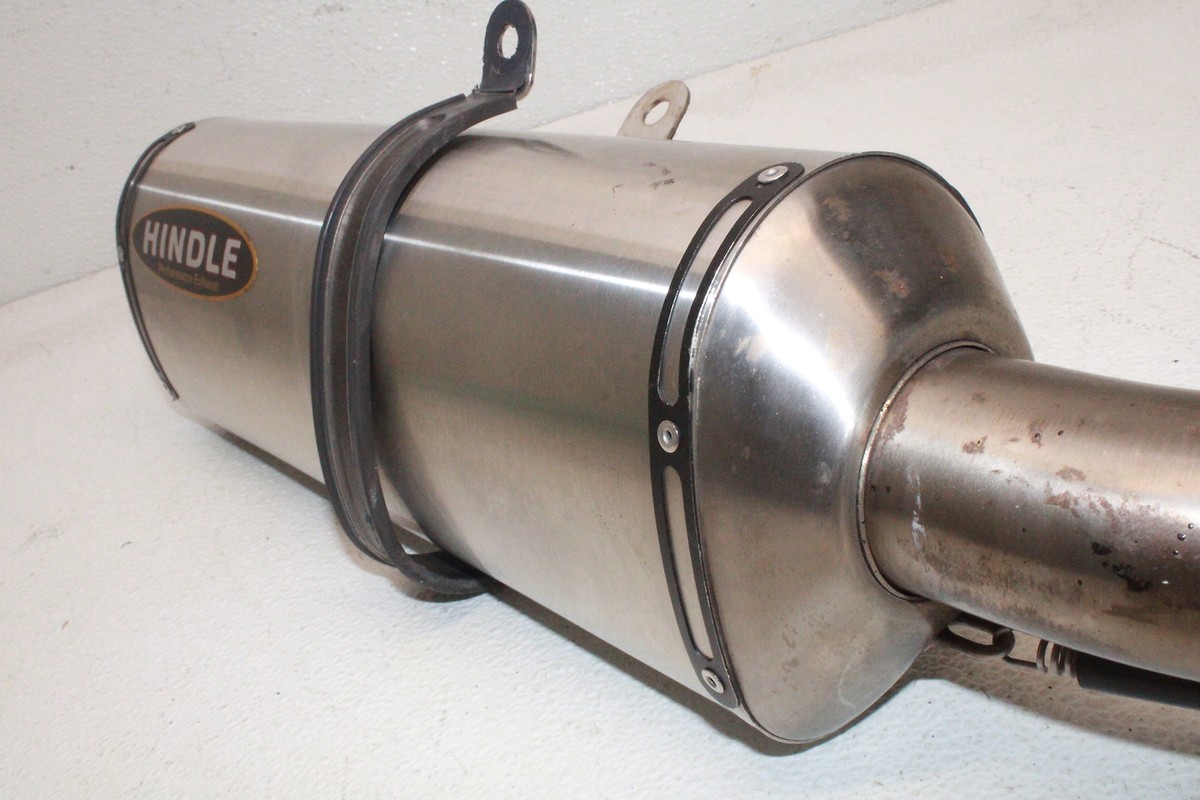 09-25 KAWASAKI ZX6R ZX636 HINDLE STAINLESS STEEL EXHAUST PIPE