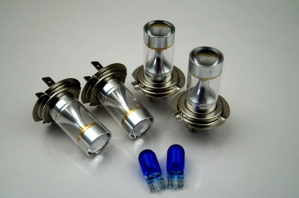 PEUGEOT 206 2003+ 4 x H7 LED WHITE 12V BULBS LAMP + 501 - Image 4 of 4