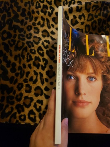 Elle Magazine February 1987 - Picture 2 of 4