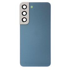 Back Housing Glass Cover Camera Lens For Galaxy S22 5G S901W - Sky Blue