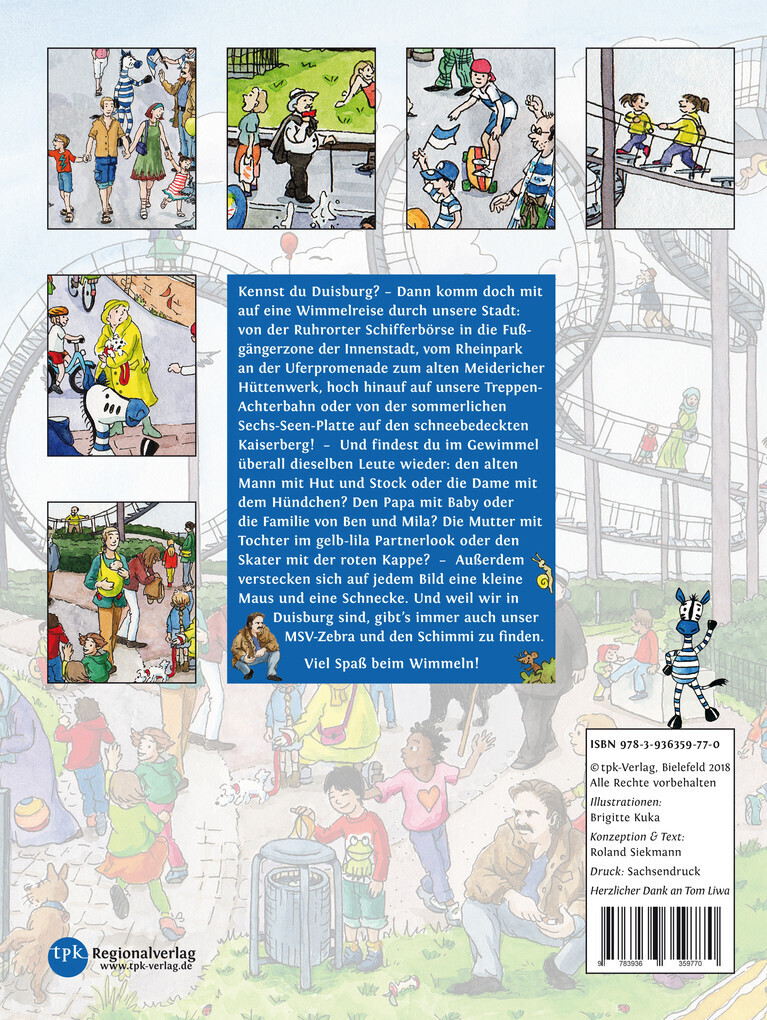 Thumbnail - Das Große Duisburg-wimmelbuch | Deutsch