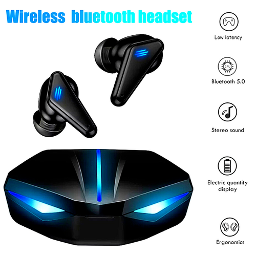Audifonos Bluetooth Inalambricos Dual Gamer-Music Earbuds for iPhone  Samsung LG* | eBay