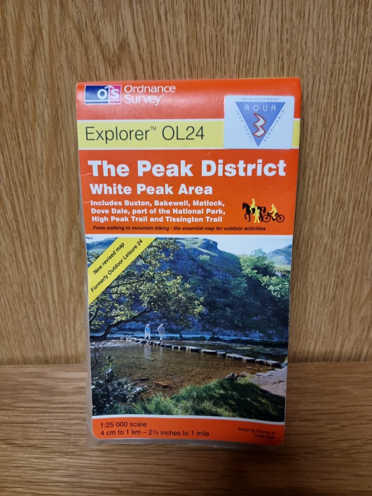 The Peak District: White Peak Area (Aqua3 Explorer OL Map), Ordnance Survey (7c)