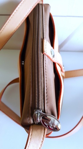 Bolso bandolera de mujer POURCHET pequeño como NUEVO - Imagen 4 de 10