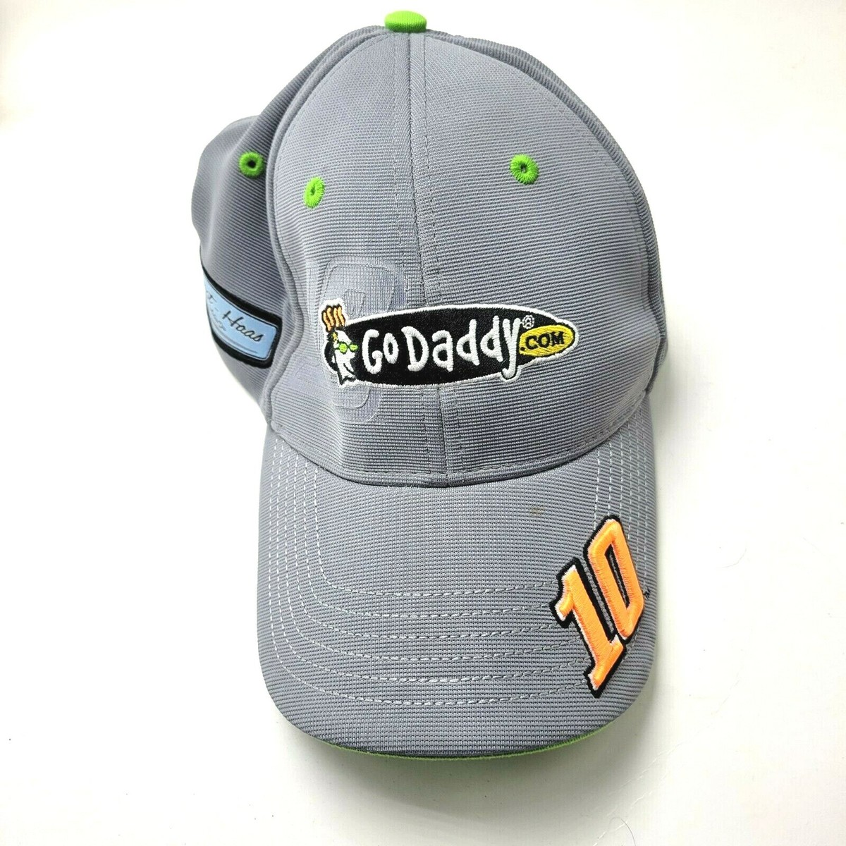 Godaddy.com Nascar Danica Patrick Hat Cap Fitted Large Gray  display picture 1