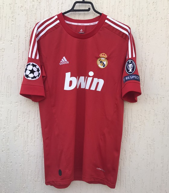 REAL MADRID 2012/2011 THIRD SHIRT RONALDO 7 CHAMPIONS LEAGUE FOOTBALL