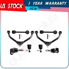 For 2005-2007 Jeep Liberty 8Pcs Upper Control Arm Ball Joint Tie Rod End Kit