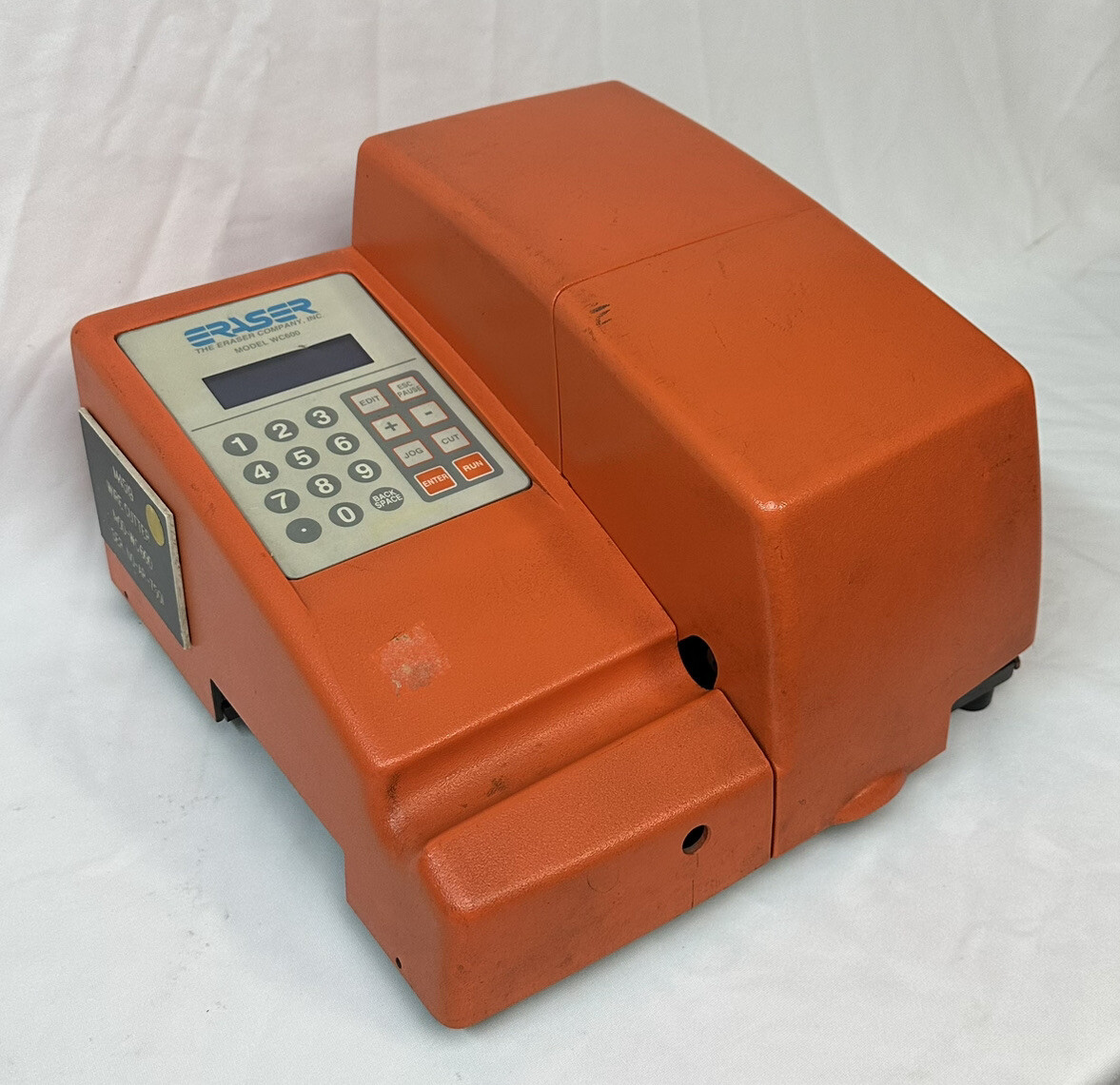 Eraser WC600 Wire And Tubing Cutter Tested & Working The Eraser Co