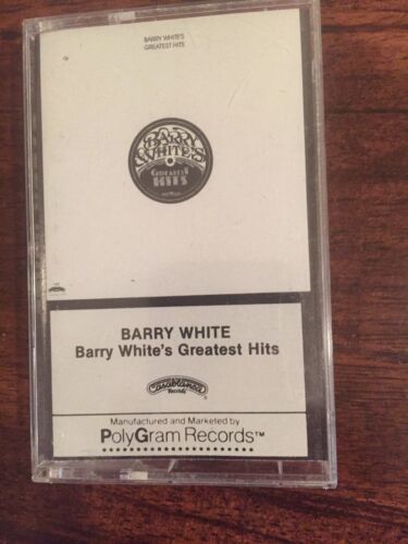 Barry White Greatest Hits Cassette VG Condition