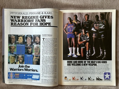 NBA HOOP MAGAZINE SACRAMENTO KINGS VS. SONICS PROGRAM XAVIER MCDANIEL COVER 1987 - Picture 8 of 13