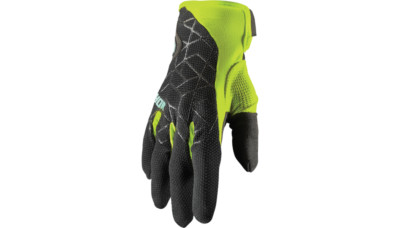 NEW THOR S21 Draft Gloves - Acid/Black - Large - MOTORCYCLE/OFFROAD/ATV