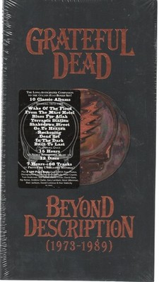 GREATFUL DEAD BEYOND DESCRIPTION 1973-89 12 CDS NEW SEALED 7 HOURS 68 TRACKS