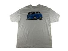 Fiat 600 Multipla T Shirt Mens 2XL White 4Koo...