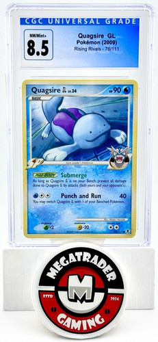 Quagsire GL graded CGC 8.5 for sale on eBay