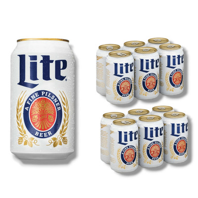 Miller Lite 12 x 0,355 L- Kalorienreduziertes Leichtbier 4,2%