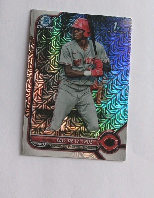 2022 Bowman Bowman Chrome Prospects Mojo Refractor #BCP-50, Elly De La Cruz