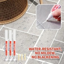 Waterproof Ceramic Tile Grout Marker Pen White Tile Repair Gap Filler Cleaner UK