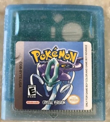 Pokemon: Crystal Version (Nintendo Game Boy Color, 2001)