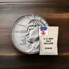 2026-P&D Semiquincentenial Half Dollar 200 MIXED COIN BAG,*PRESALE