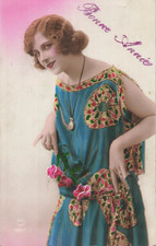 CP ROSE GOOD YEAR DAMEN LIPPENROTE UHR HALSKETTE ROSEN BLUMEN - 50738