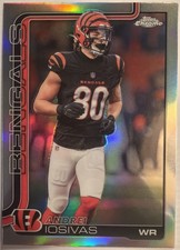 Andrei Iosivas 2025 Topps Chrome Football Refractor #60 Bengals