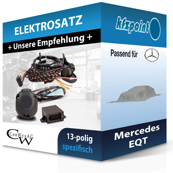 Conwys E-Satz 13Polig Fahrzeugspezifisch Passend für Mercedes EQT Elektrosatz-image