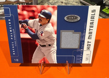 JERSEY ⚾ Rafael Palmeiro 2003 Fleer Red Hot Prospects /50 Materials #HM-RP