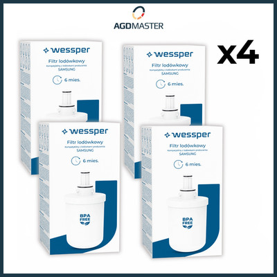 4x Wasserfilter ersetzt Samsung Aqua Pure Plus DA29-00003G DA29-00003F HAFIN2