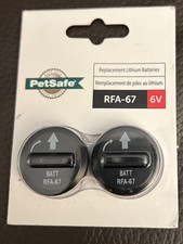 Petsafe RFA-67D-11 RFA-67 6 Volt Battery Module 2 Pack - Full USA Warranty