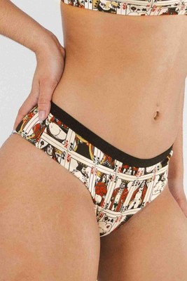 Shinesty ''The Bottomless Blackjack'' Vintage Playing Cards Cheeky Underwear
