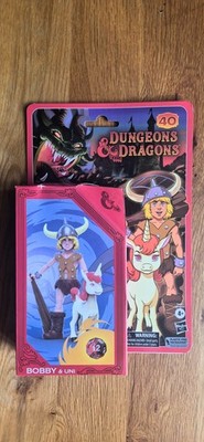 Hasbro Dungeons & Dragons Cartoon Classics Bobby & Uni 15 cm OVP