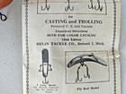 Helin Tackle Co. Flatfish Vintage Wood Plug Lure w/ Original Box & Insert 1946 — photo 8
